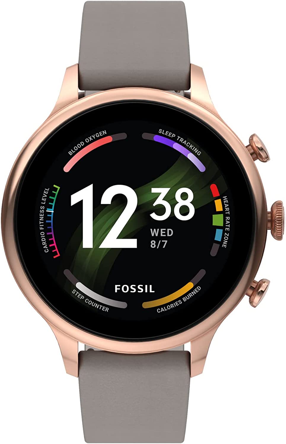 Fossil Gen 6 42mm Touchscreen Smartwatch with Alexa Built-In, Heart Rate,  Blood Oxygen, Activity Tracking, GPS, Speaker, Smartphone  Notifications(Rose Gold/Taupe) - Fossil Discount